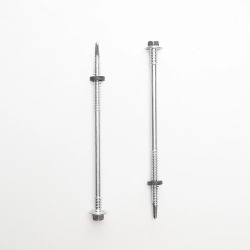 Heavy Duty Double Thread Hex Head Self Drilling Roofing Screw With EPDM Washer Manufacturers, Suppliers in Puzhuthivakkam