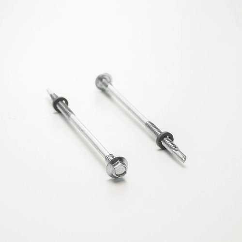 Heavy Duty Double Thread Hex Head Self Drilling Roofing Screw With EPDM Washer Manufacturers, Suppliers in Puzhuthivakkam